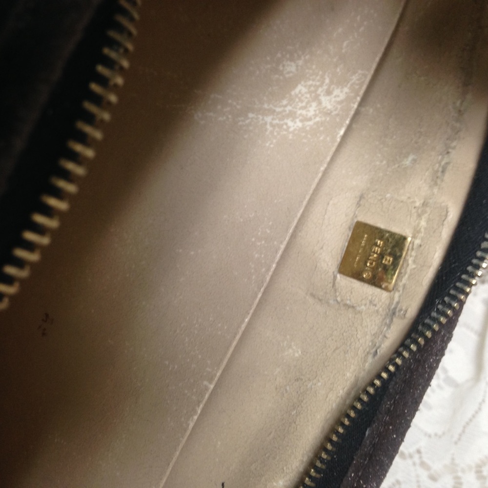 Vintage Fendi Zucca Pouch- Crossbody - Picture 10 of 12